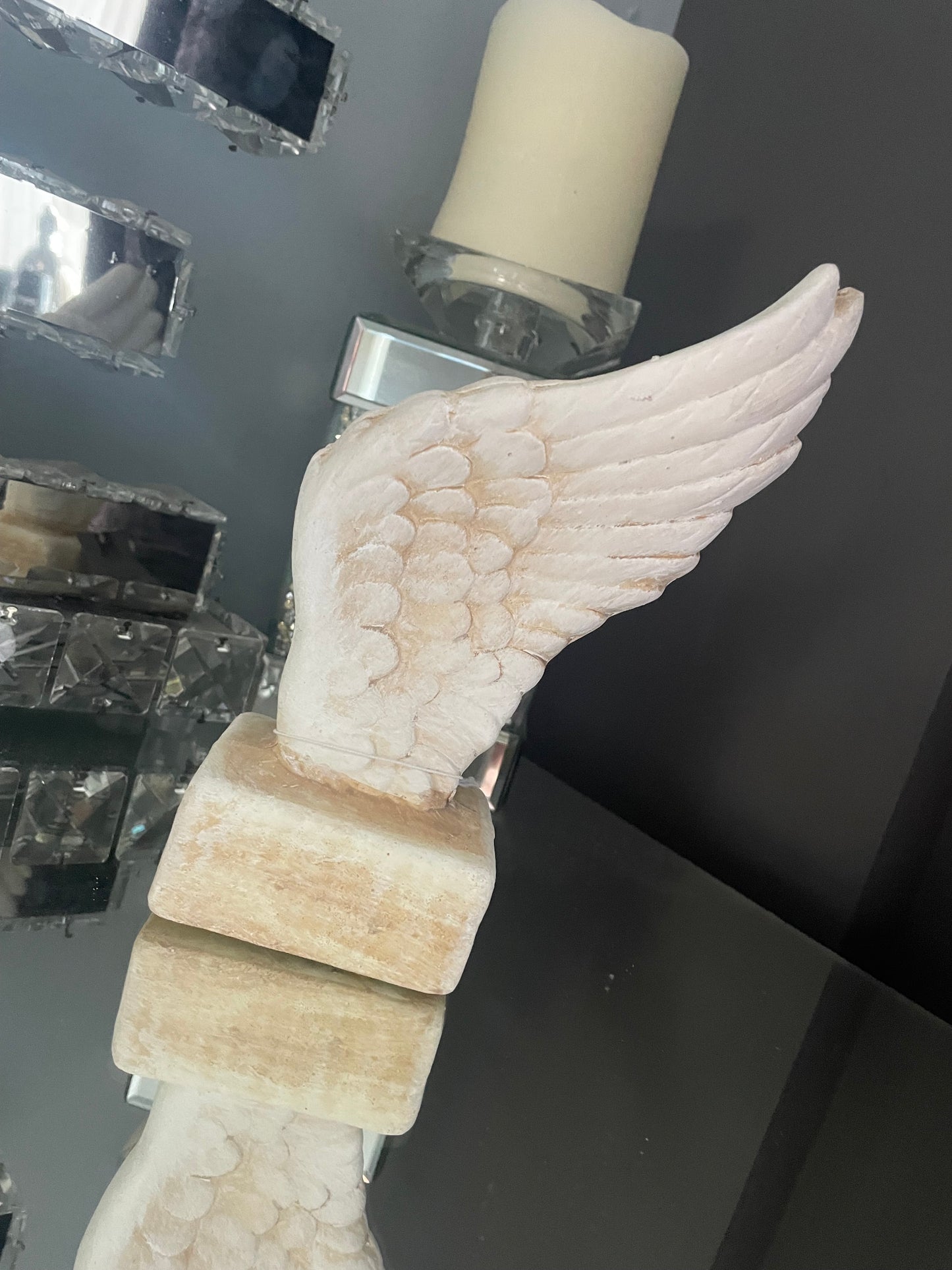 Small Angel Wings Ornament, 17cm