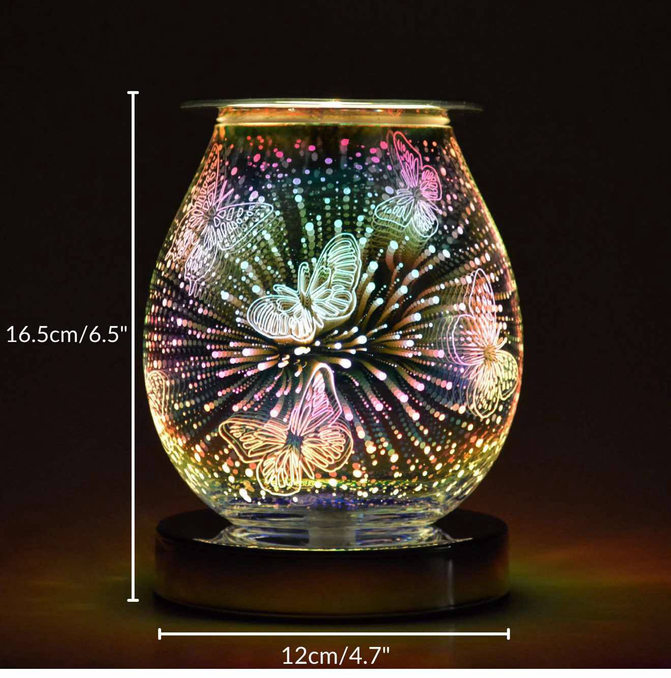 Butterfly 3D Touch Electric Wax Burner