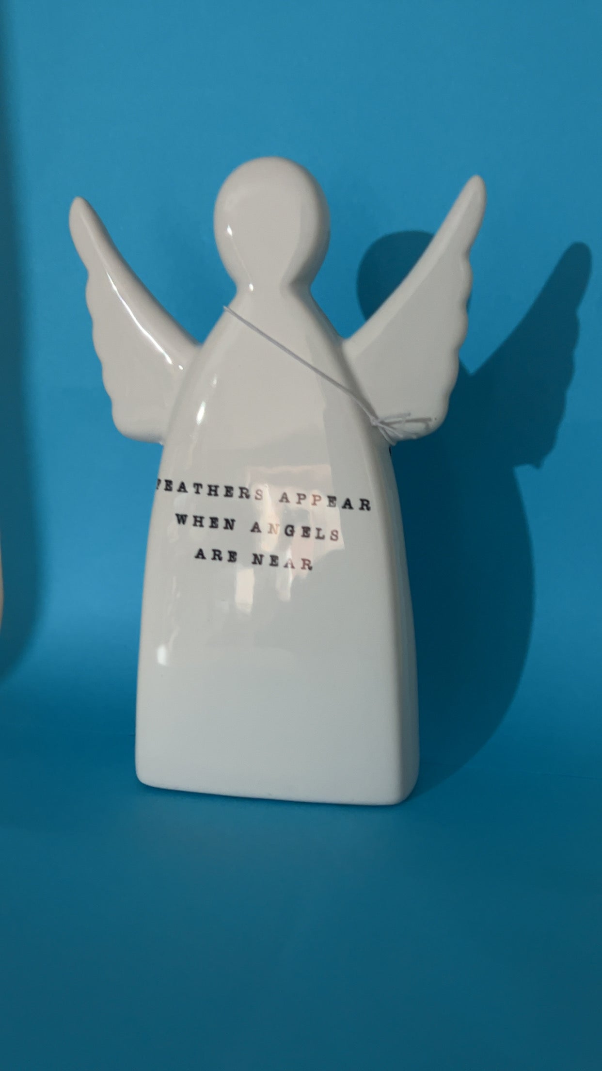 15cm 'Feathers Appear' Angel Ornament