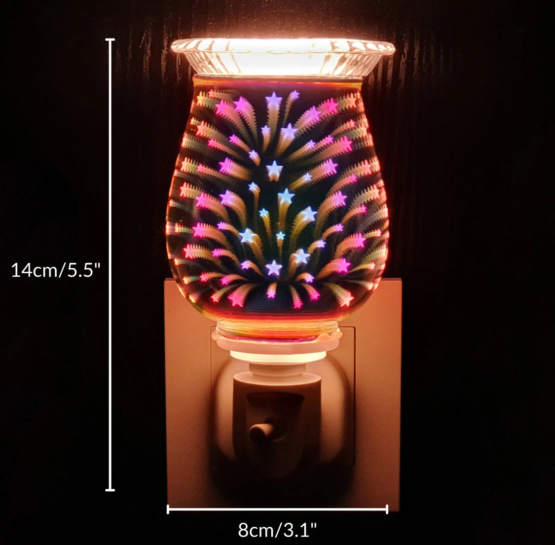 3D Plug In Electric Warmer - Cosmic