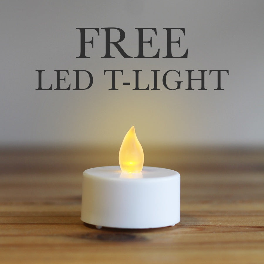 Grey Starry Mouse T-light Holder, 14.5cm