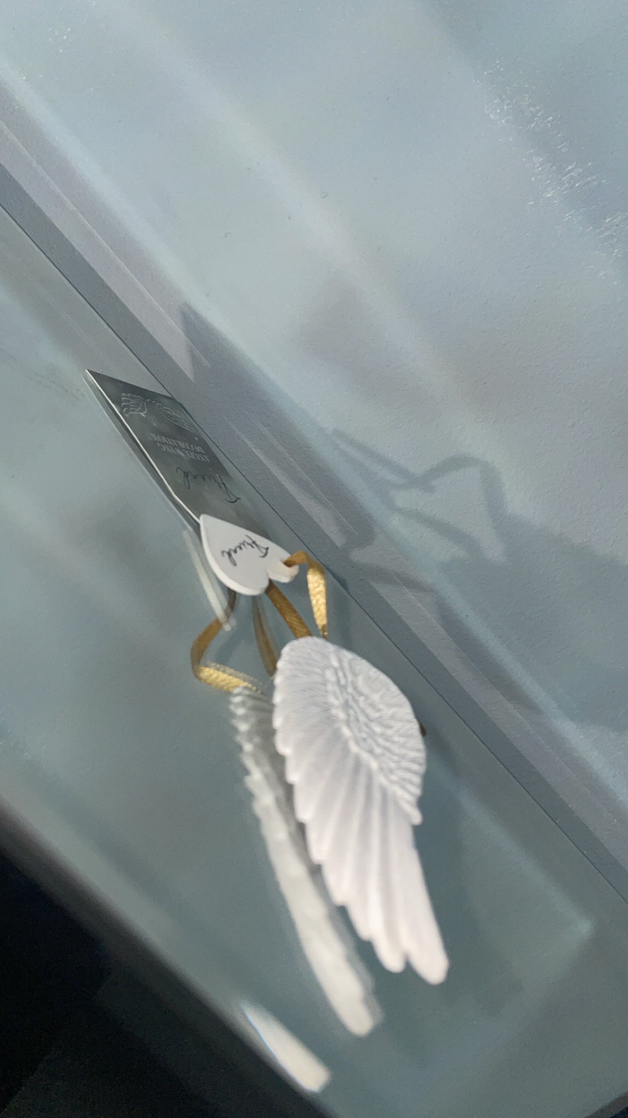 Friend Resin Hanging Angel Wing