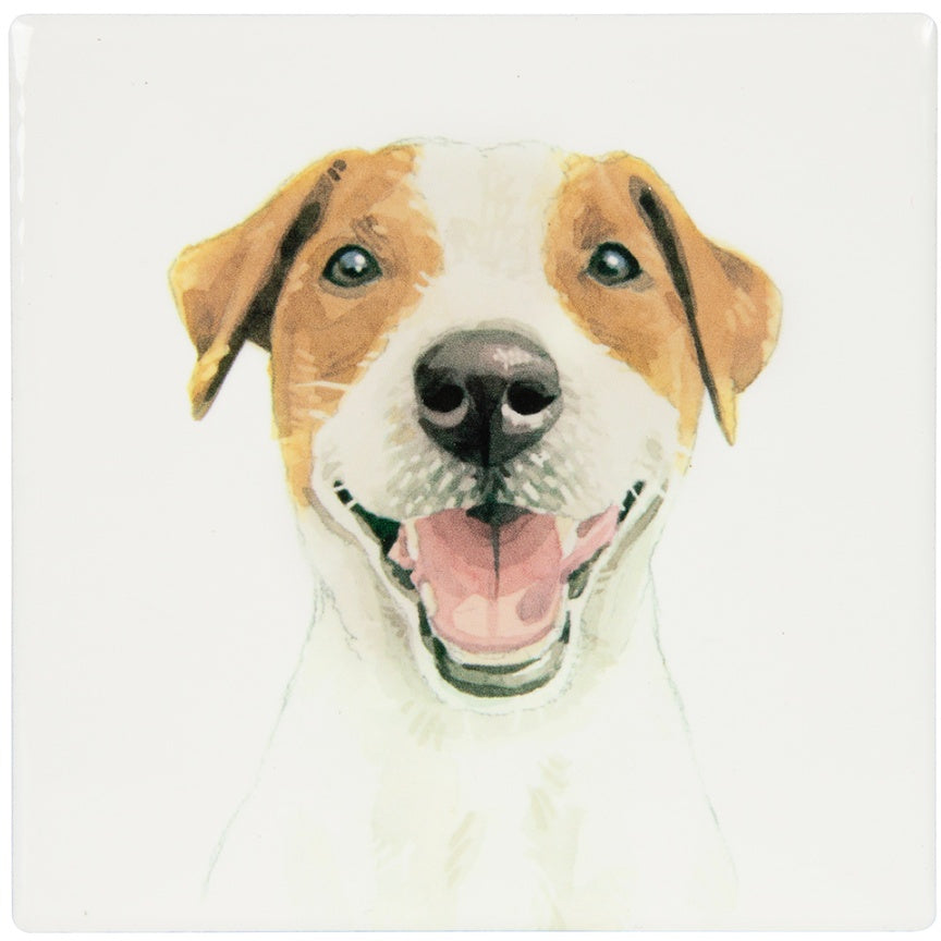 Jack Russell Coaster, 10cm