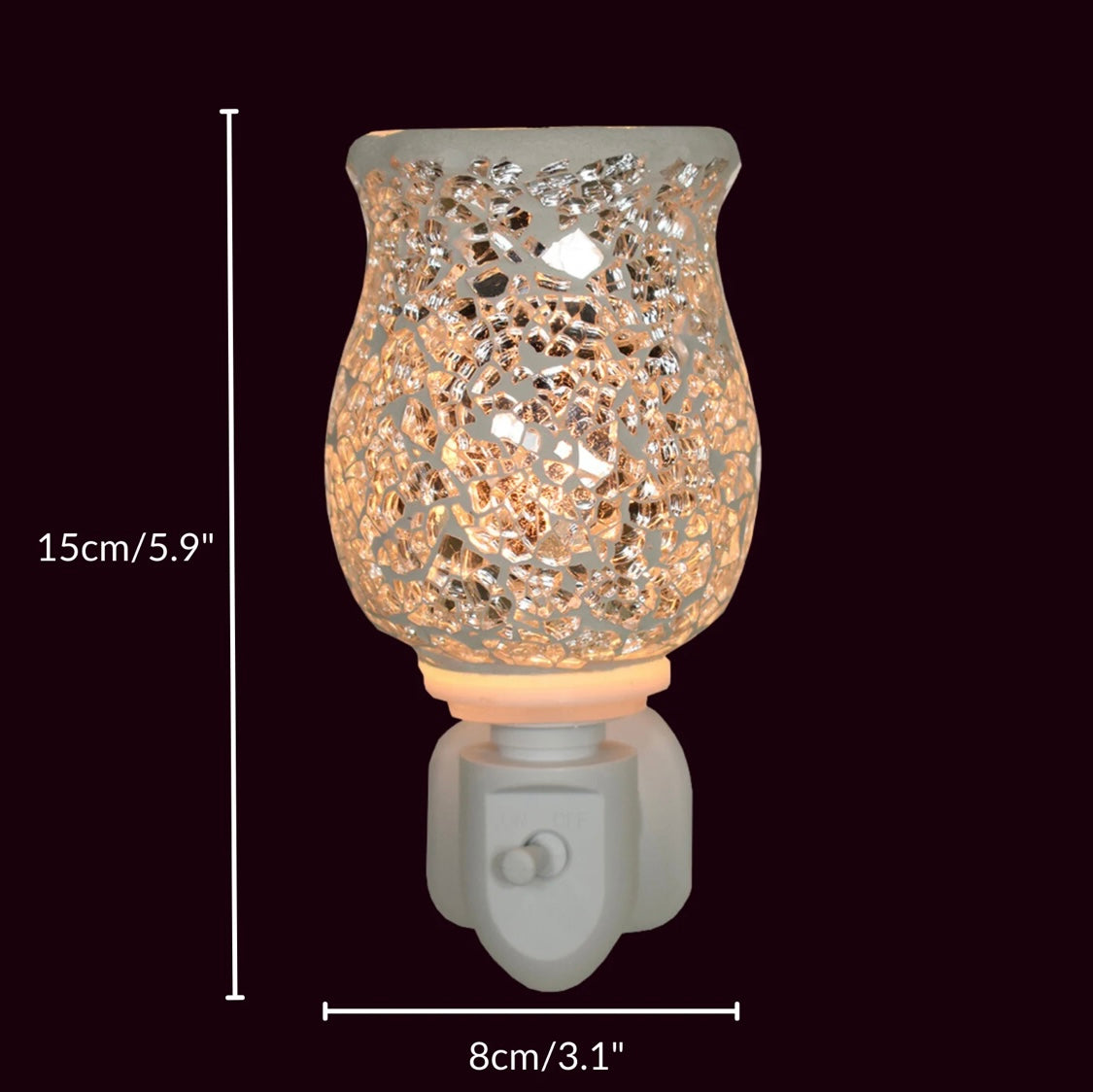 Plug In Electric Warmer - Shining Silver
