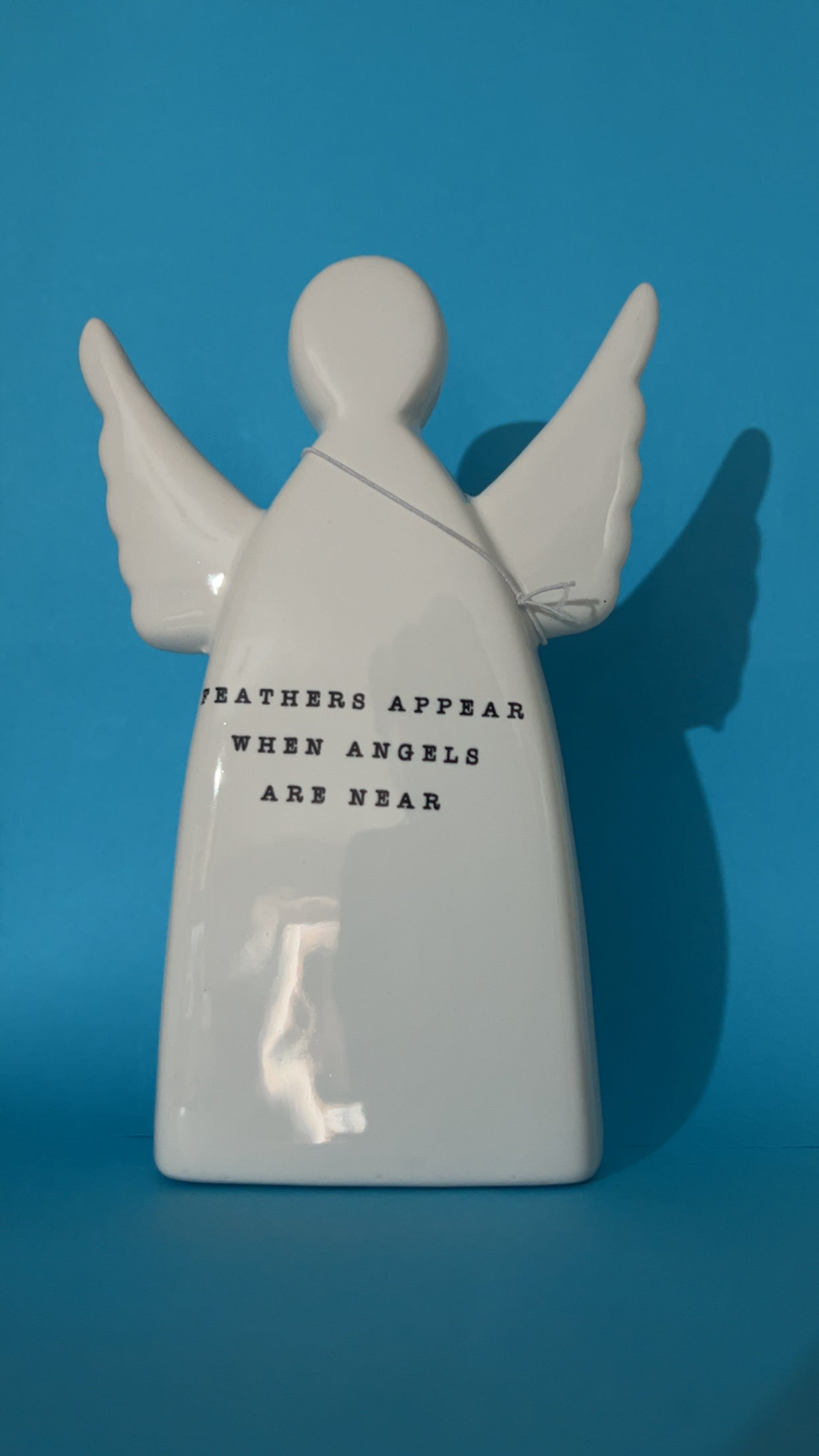 15cm 'Feathers Appear' Angel Ornament