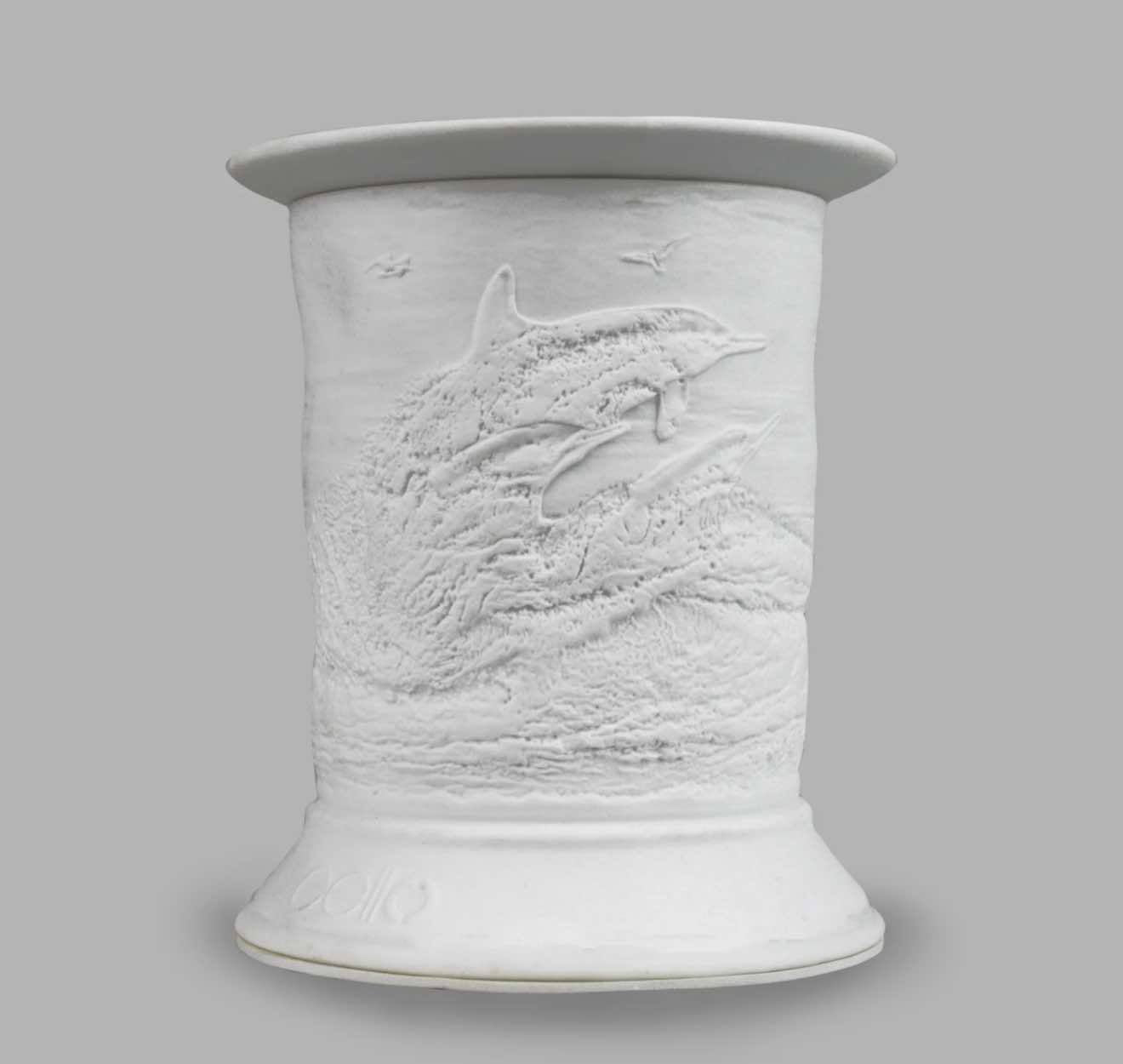 Electric Wax Burner Porcelain Straight - Dolphin
