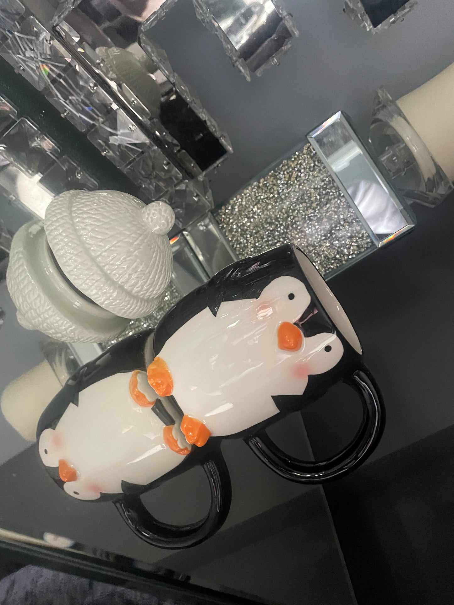 Penguin Shaped Ceramic Mug