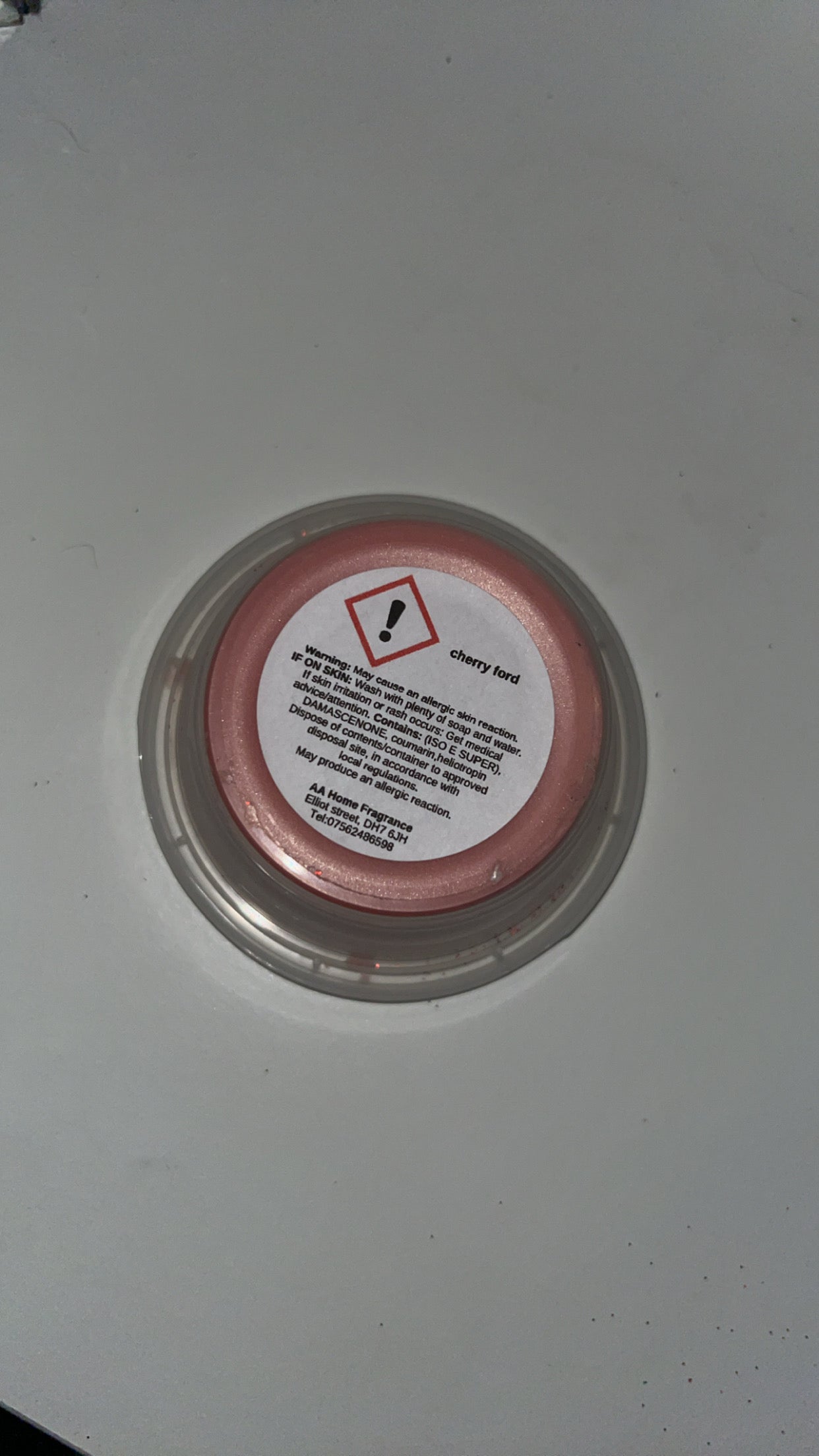 Inspired fragrance from tom ford cherry wax melt