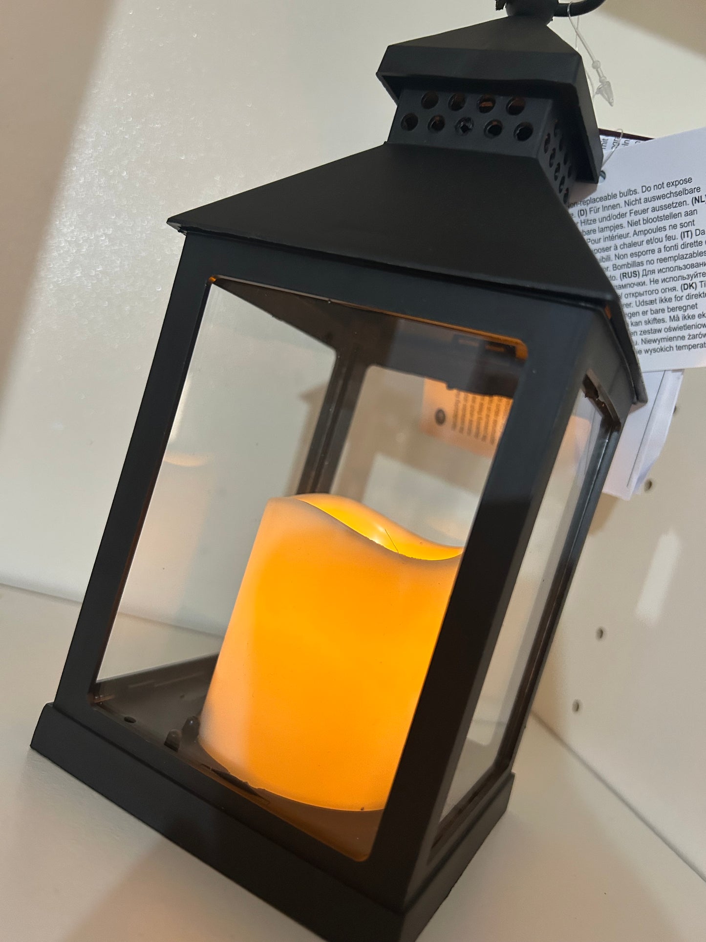 LED Candle Lanterns, 22.5cm