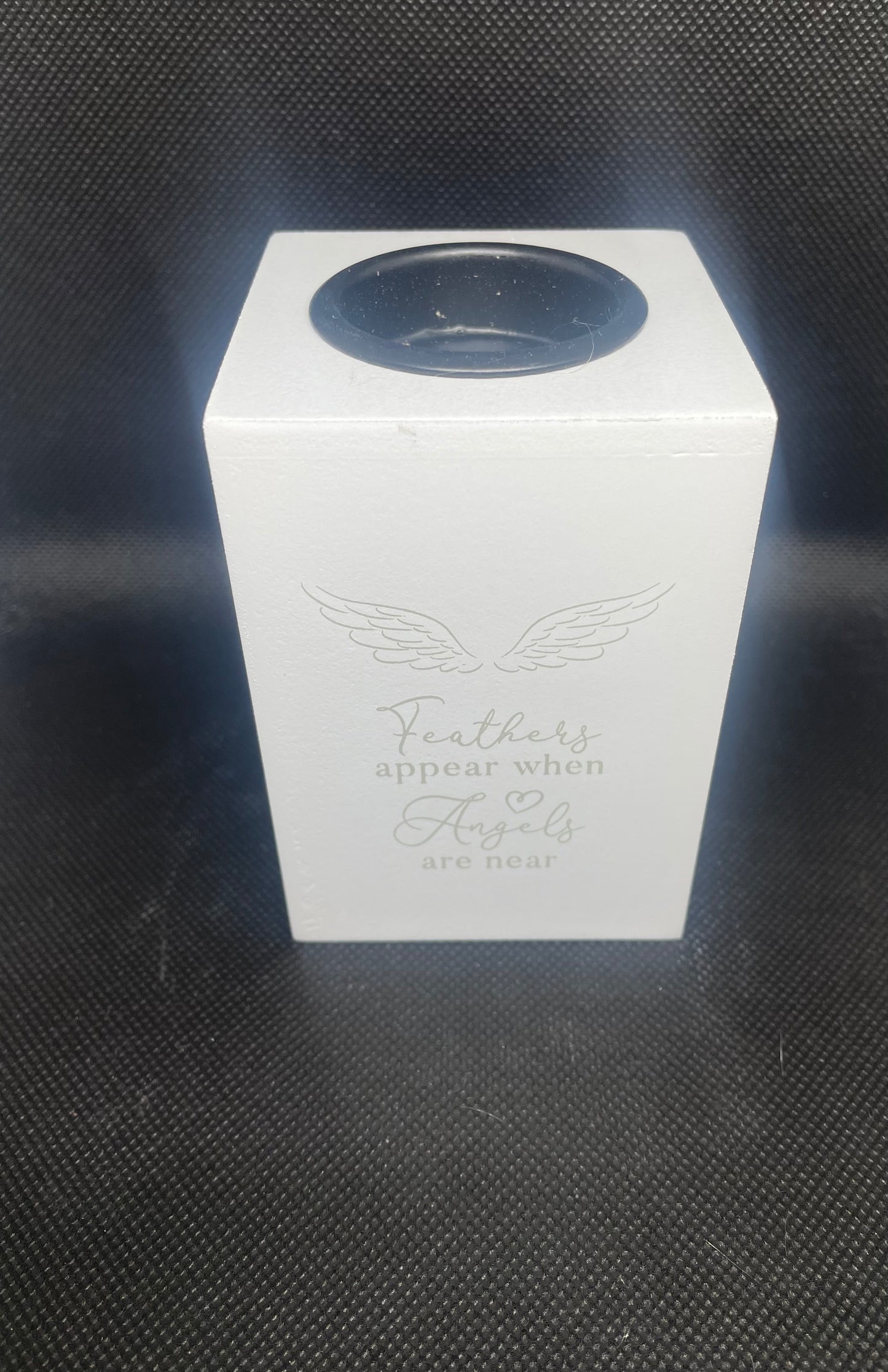 Feathers Appear Angel Wing Tealight Holder