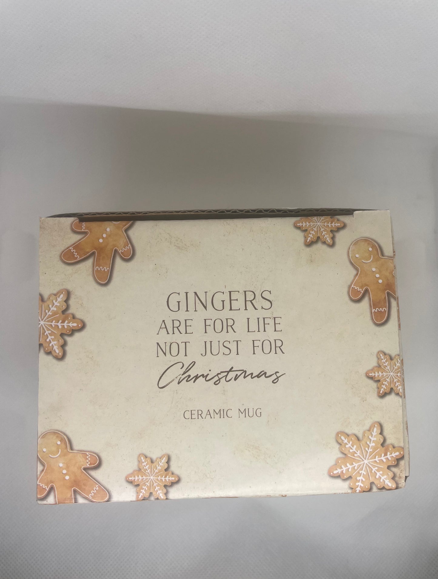 Gingers Are For Life Christmas Mug - Perfect for Your Morning Drinks - Tumblers, Drinkware