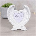 Glitter Angel Wing Resin Picture frame