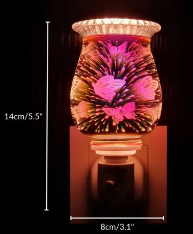 3D Plug In Electric Warmer - Butterfly