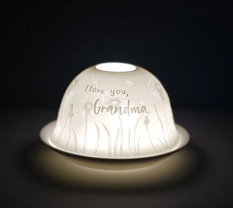 Tealight Dome - I Love You Grandma