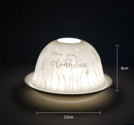 Tealight Dome - I Love You Grandma