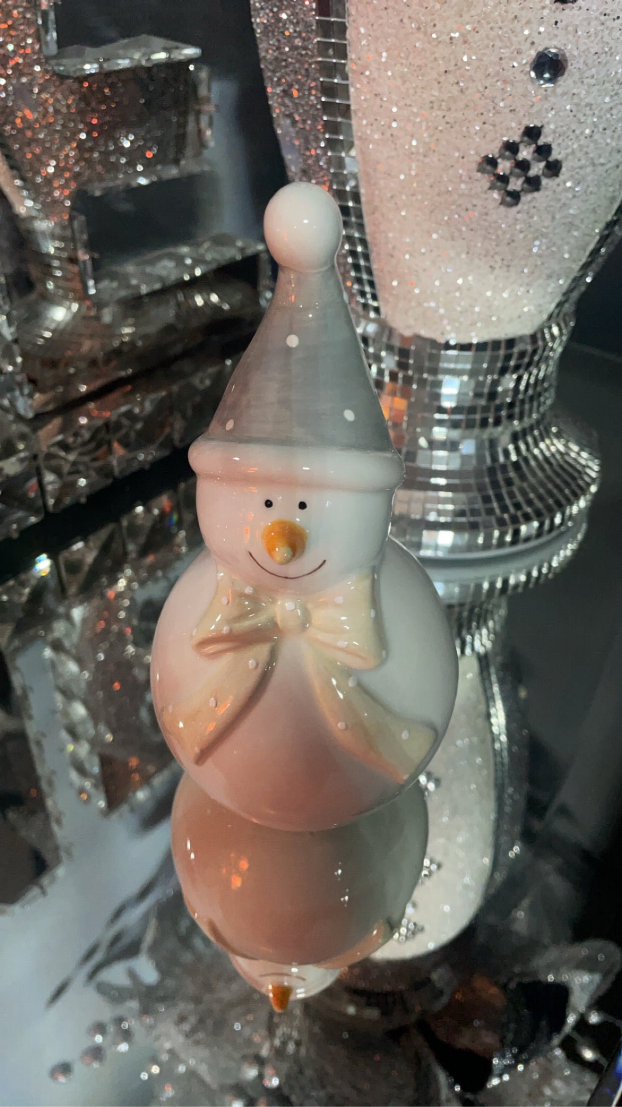 Snowman Ornament, 15.5cm