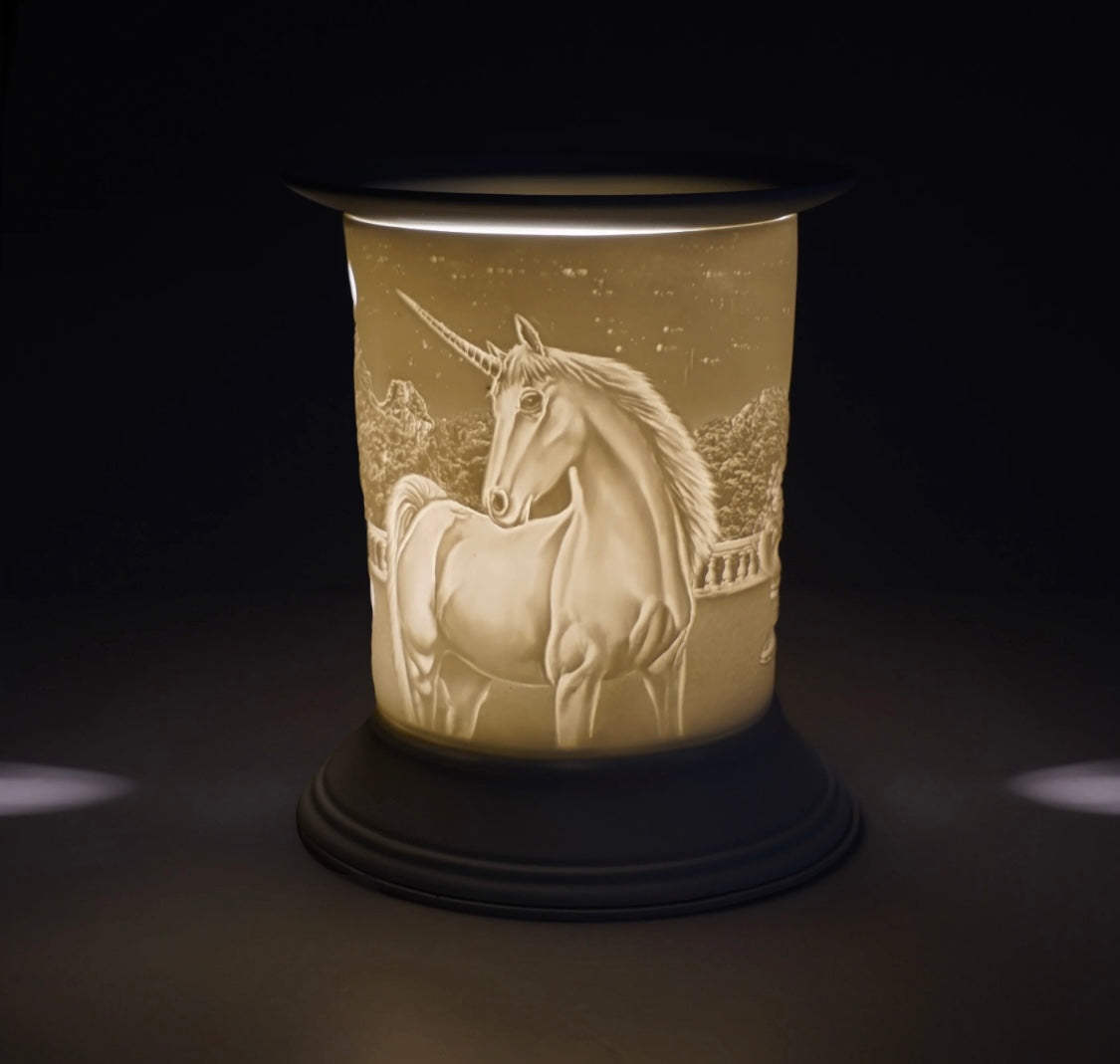 Straight Electric Wax Burner - Unicorn