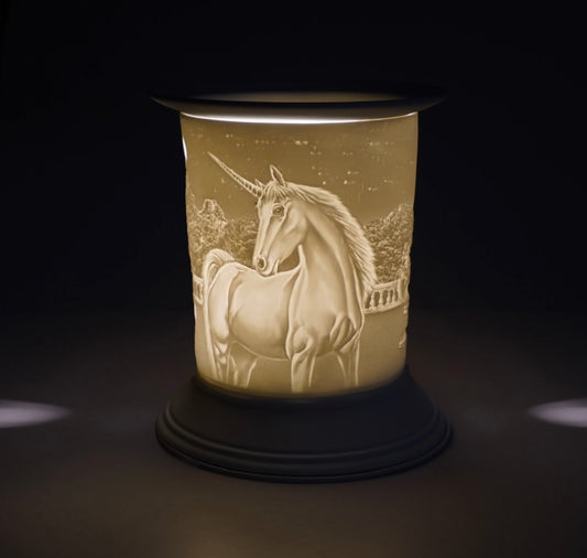 Straight Electric Wax Burner - Unicorn