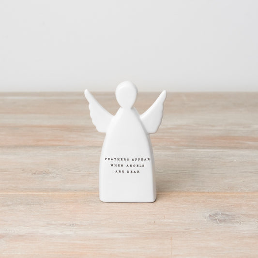 15cm 'Feathers Appear' Angel Ornament