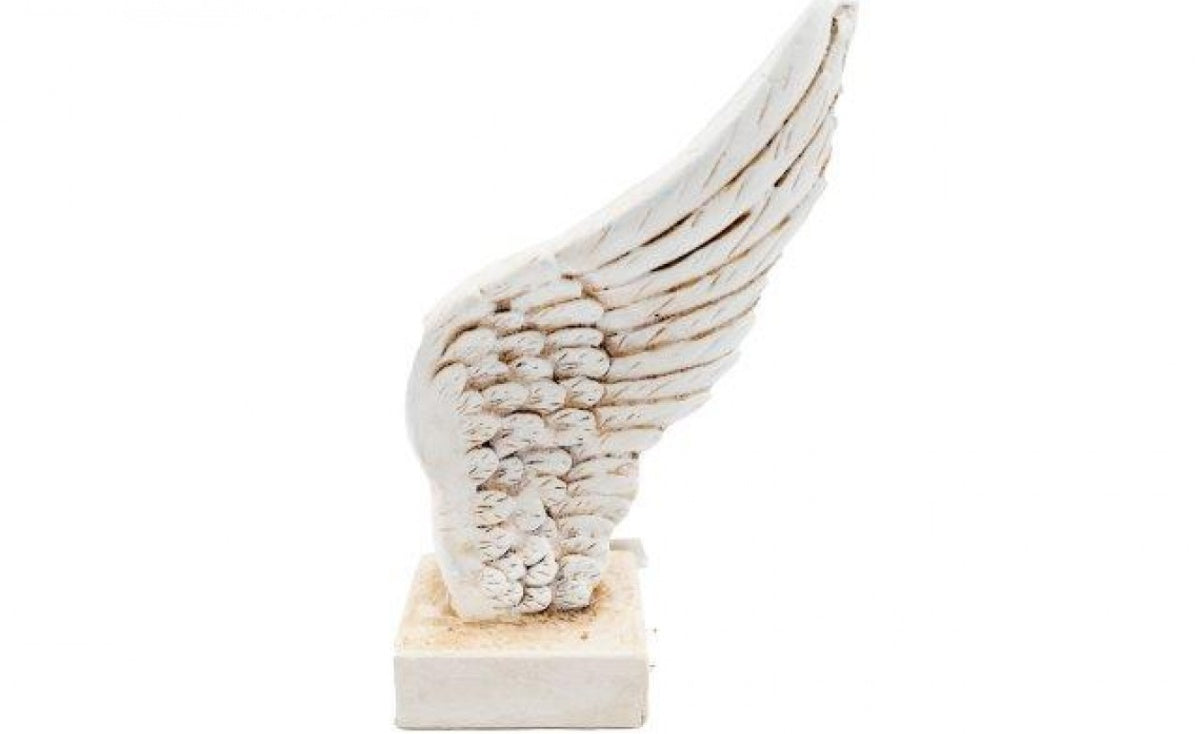 White Angel Wings Ornament, 27cm