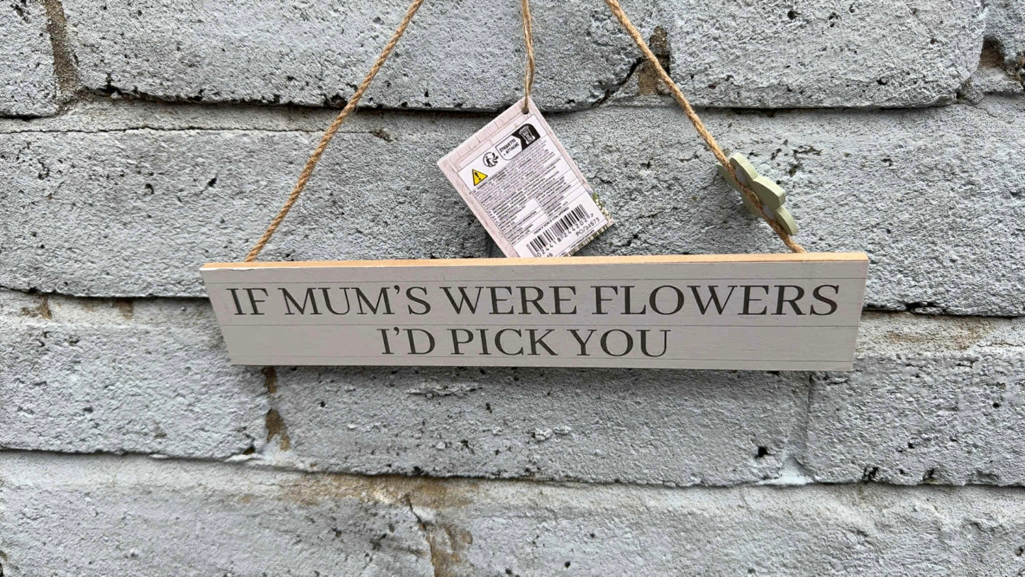 Potting Shed Hanging Plaques, 26 cm