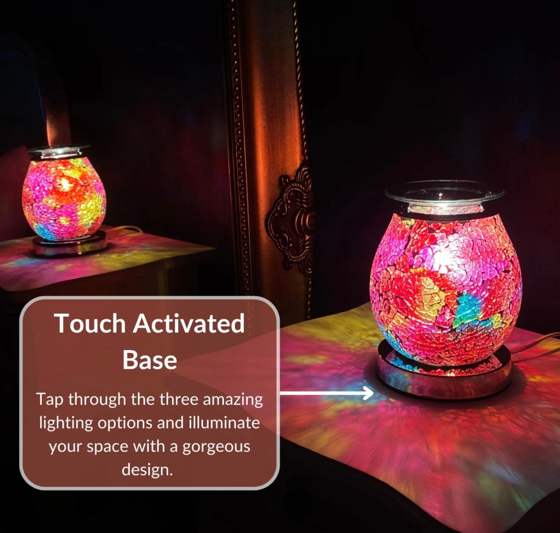Electric Wax Burner Touch Mosaic - Multi-Colour