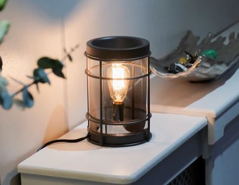 Black Crackle Edison Electric Melt Burner